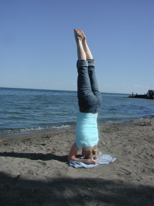 yoga headstand